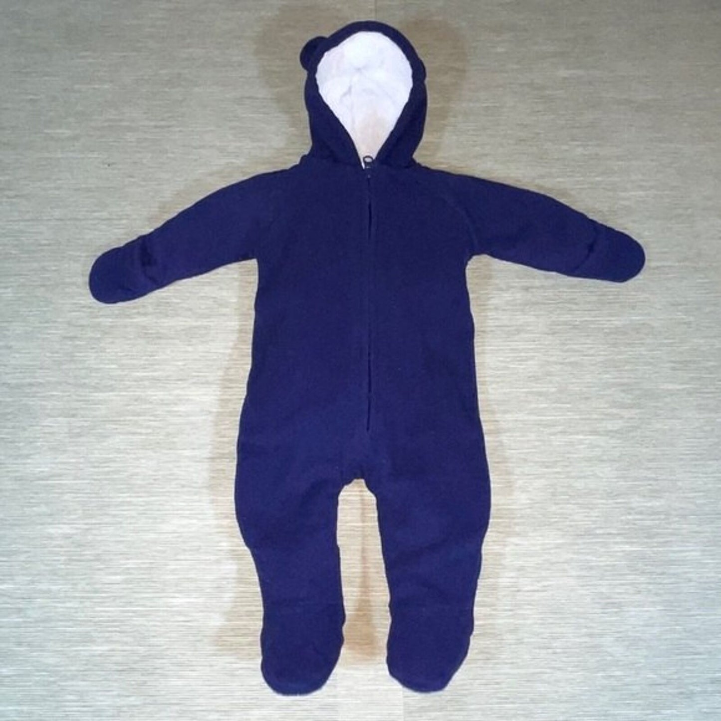 Old Navy Fleece One Piece Faux Sherpa Lined 3-6 Mos