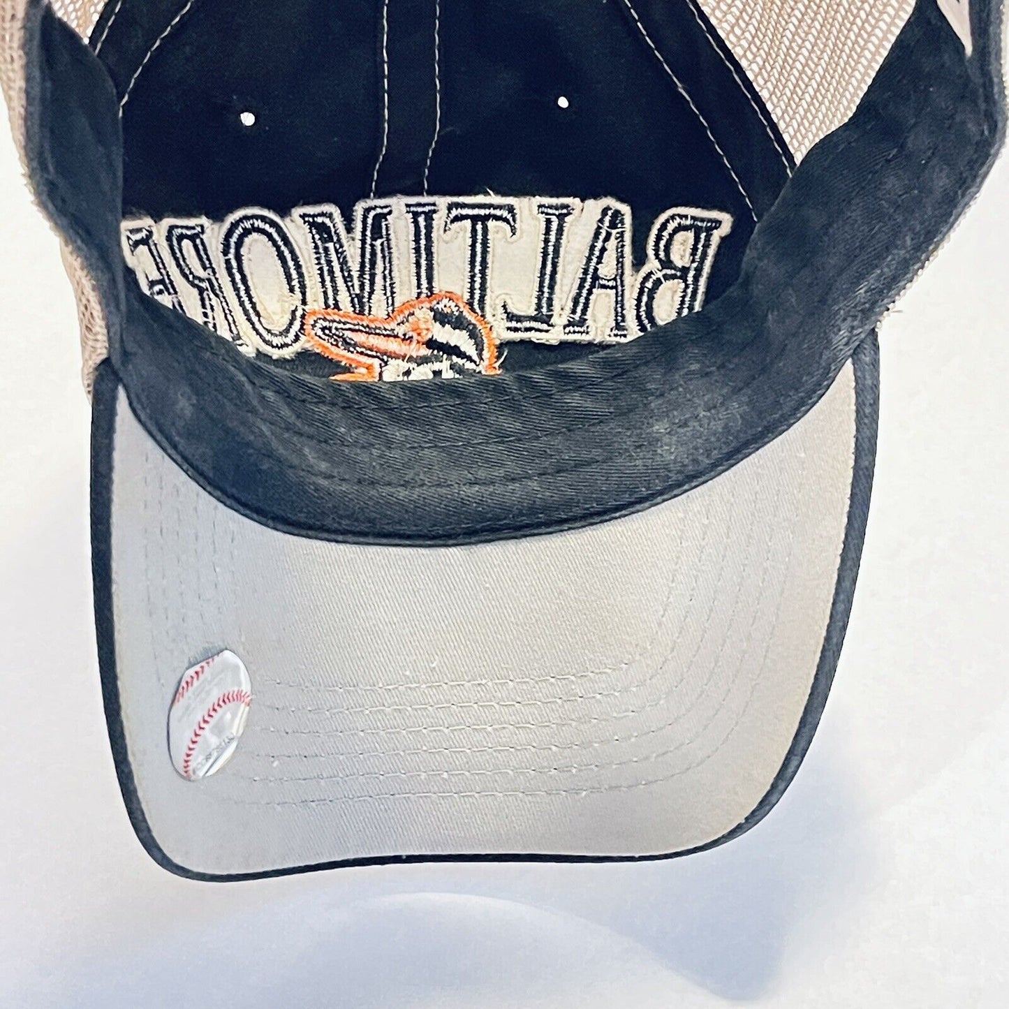 Baltimore Orioles Hat Mesh Trucker Cap Fan Favorite Snapback MLB Baseball Mens