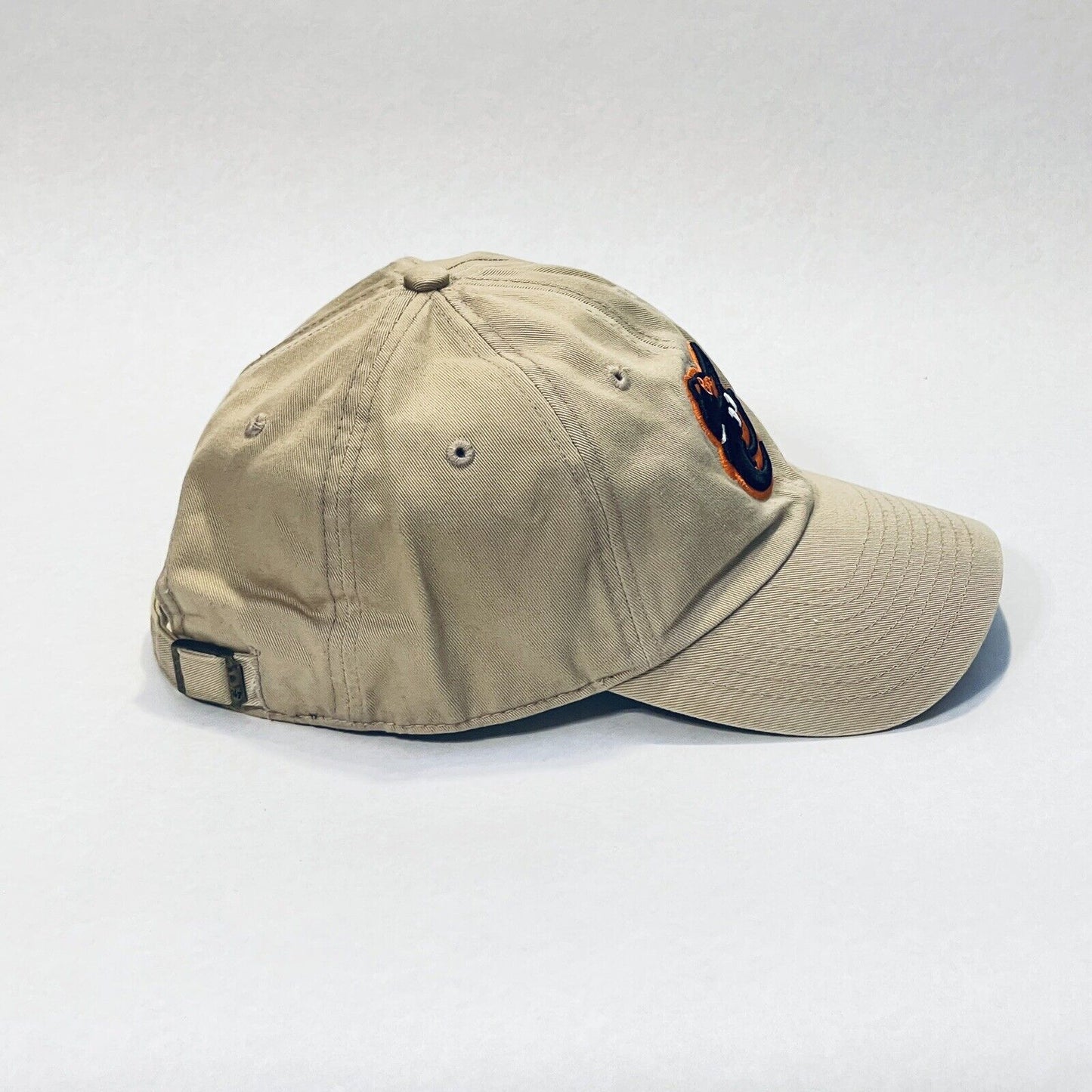 Baltimore Orioles Hat Strap Back Cap 47 Khaki Black Orange MLB Baseball Mens