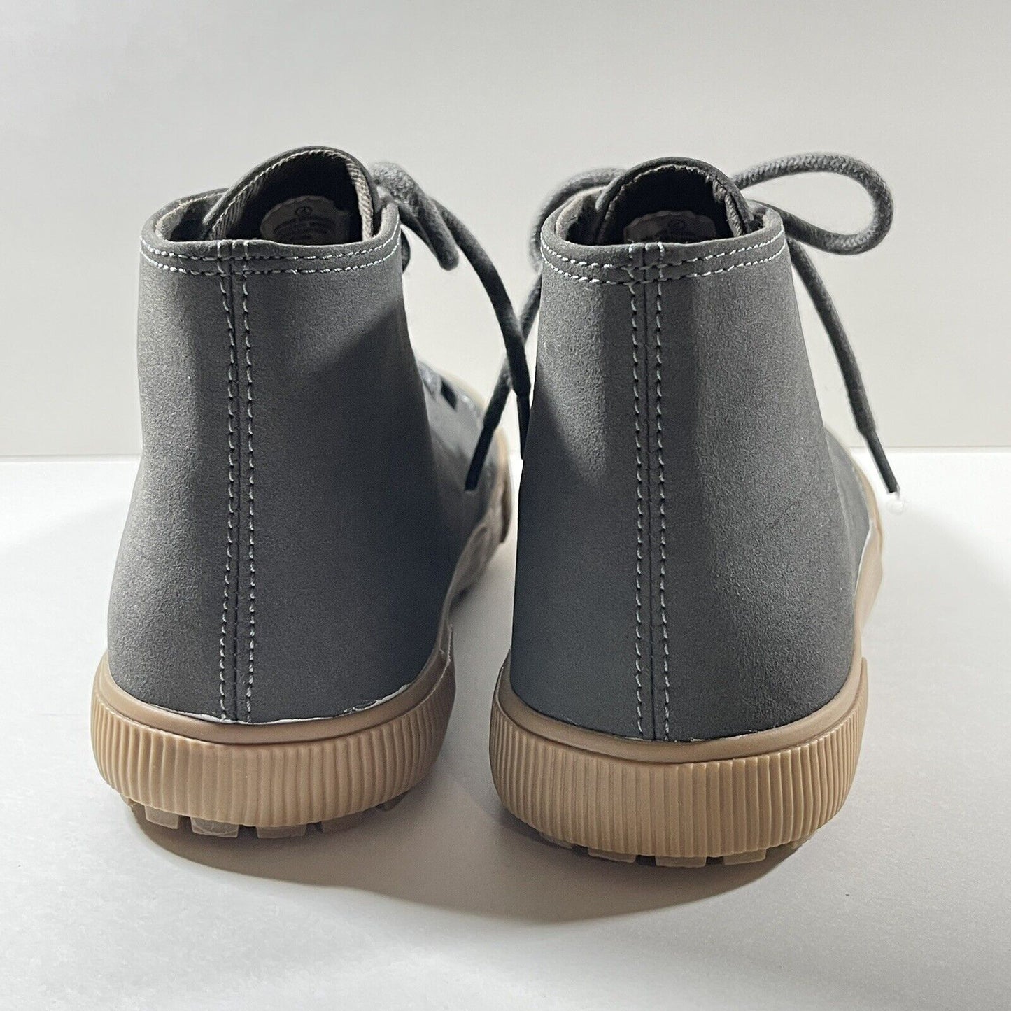 Cat & Jack Boys Casual Shoe Sneaker Chukka Boot Dark Gray Frank Size 4
