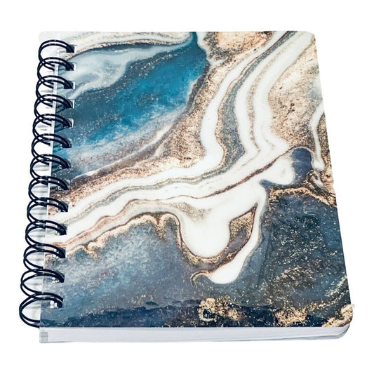 Marble 5x7 Spiral Notebook Journal Lined 75 Sheets 150 pages