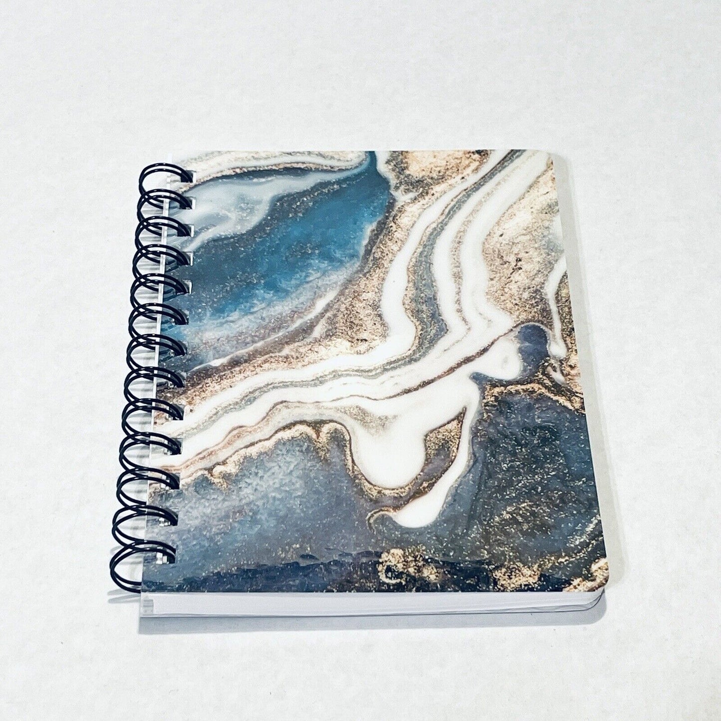 Marble 5x7 Spiral Notebook Journal Lined 75 Sheets 150 pages