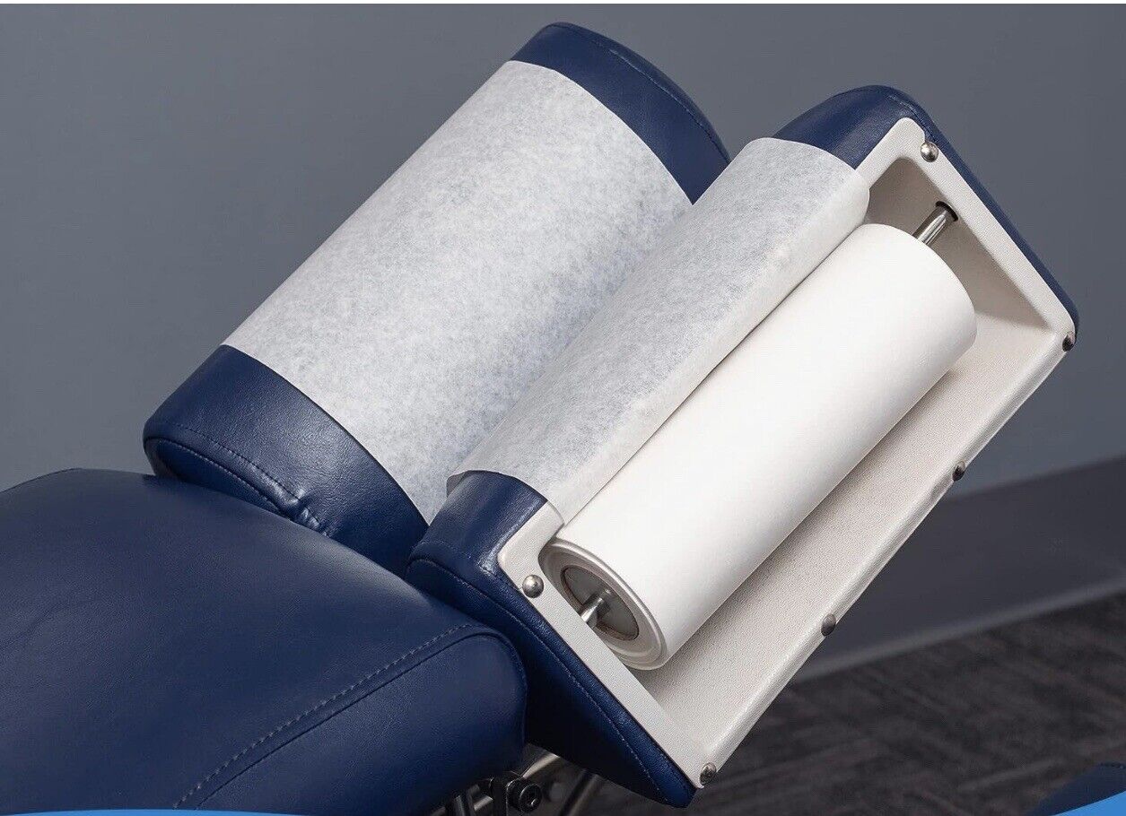 Avalon TIDI Chiropractic Headrest Paper Rolls Crepe 618 8.5"X 125’ 23 Rolls