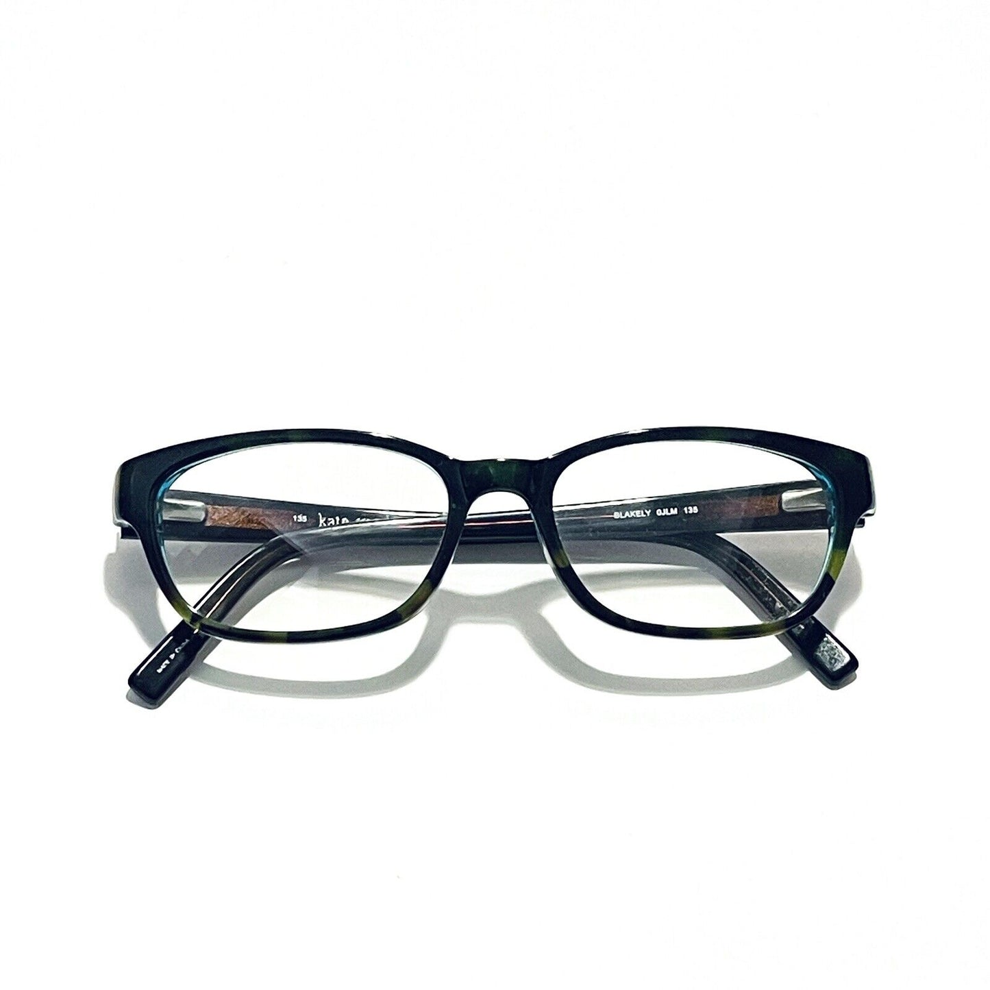 Kate Spade Eyeglasses Blakely 0JLM Frames Brown Tortoise Blue Womens Glasses