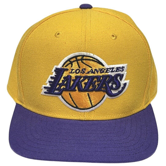 Los Angeles Lakers Snapback Hat Adidas NBA LA Basketball Mens Wool Blend Cap