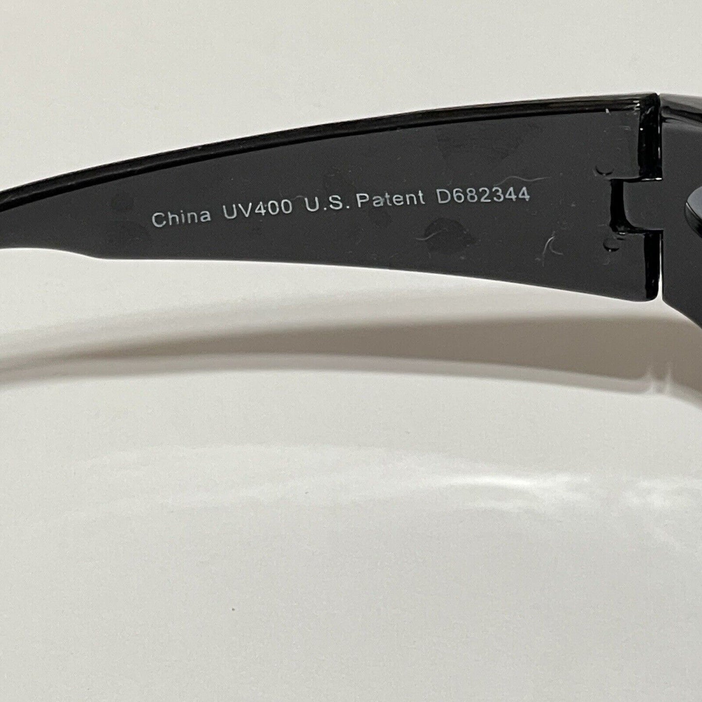PinPoint Optics Wrap Around Sunglasses Fit Over Glasses UV 400 Black